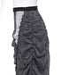 Drape Gather Lace Skirt